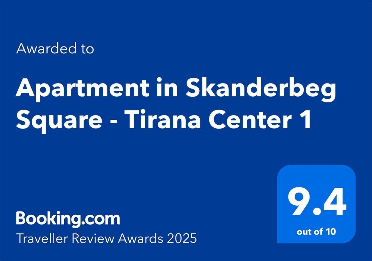 Apartment In Skanderbeg Square - Tirana Center 1 Εξωτερικό φωτογραφία